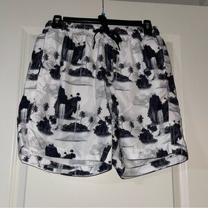 H&M waterfall swim shorts 🌊